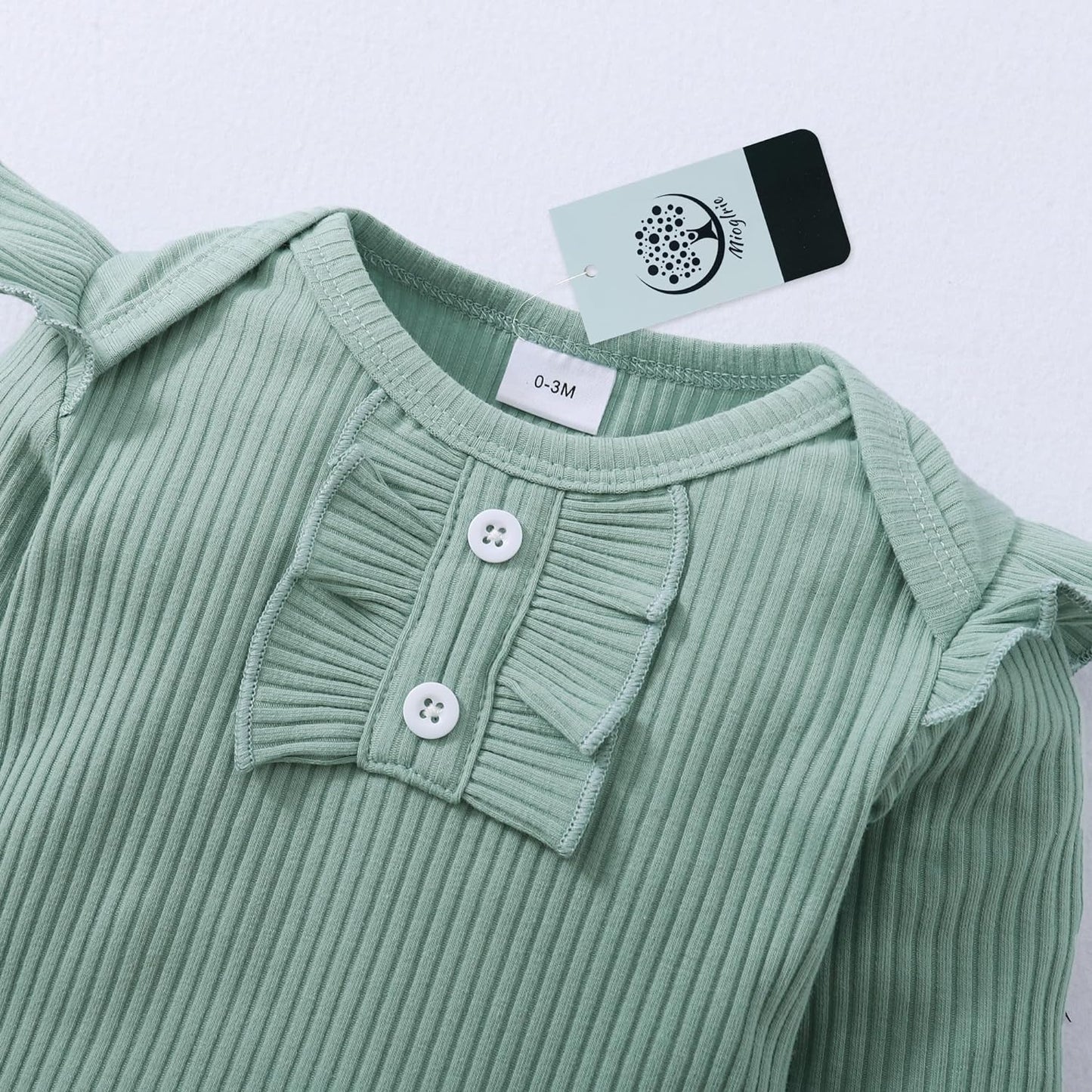 Newborn Infant Baby Girl Clothes Romper Onesie Pants Set Floral Outfits Cotton Baby Clothes for Girls